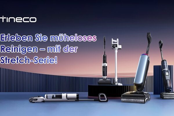 Jetzt wird unter dem Sofa geputzt: Tineco Stretch Serie ab dem 3. Juni reduziert erhältlich