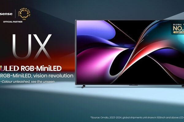 Globale Bühne für RGB MiniLED: Hisense setzt 116UXQ in Szene